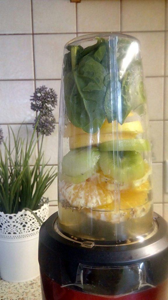 Smoothie se špenátem (recept) na podporu imunity