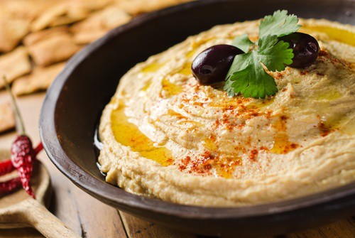 Hummus - pokrm z Blízkého východu s vysokým obsahem účinných látek