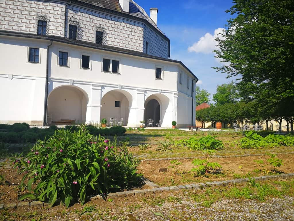 Březnice - státní zámek a bylinková zahrada